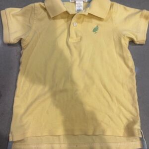 The Beaufort Bonnet Company Boys 3T Yellow Polo